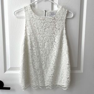 Elle lace tank